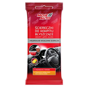 MOJE AUTO - Softi - Ściereczki do Kokpitu Błysz. 24 szt. cytryna