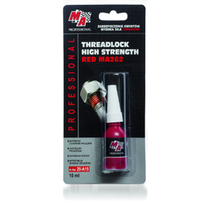 MA PROFESSIONAL- Środek do Zabezpieczenia gwintów Czerwony- Trwały 10ml