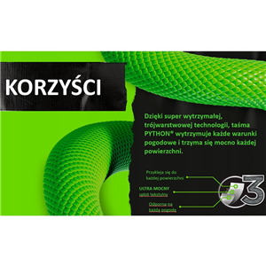 Python Taśma Srebrna 